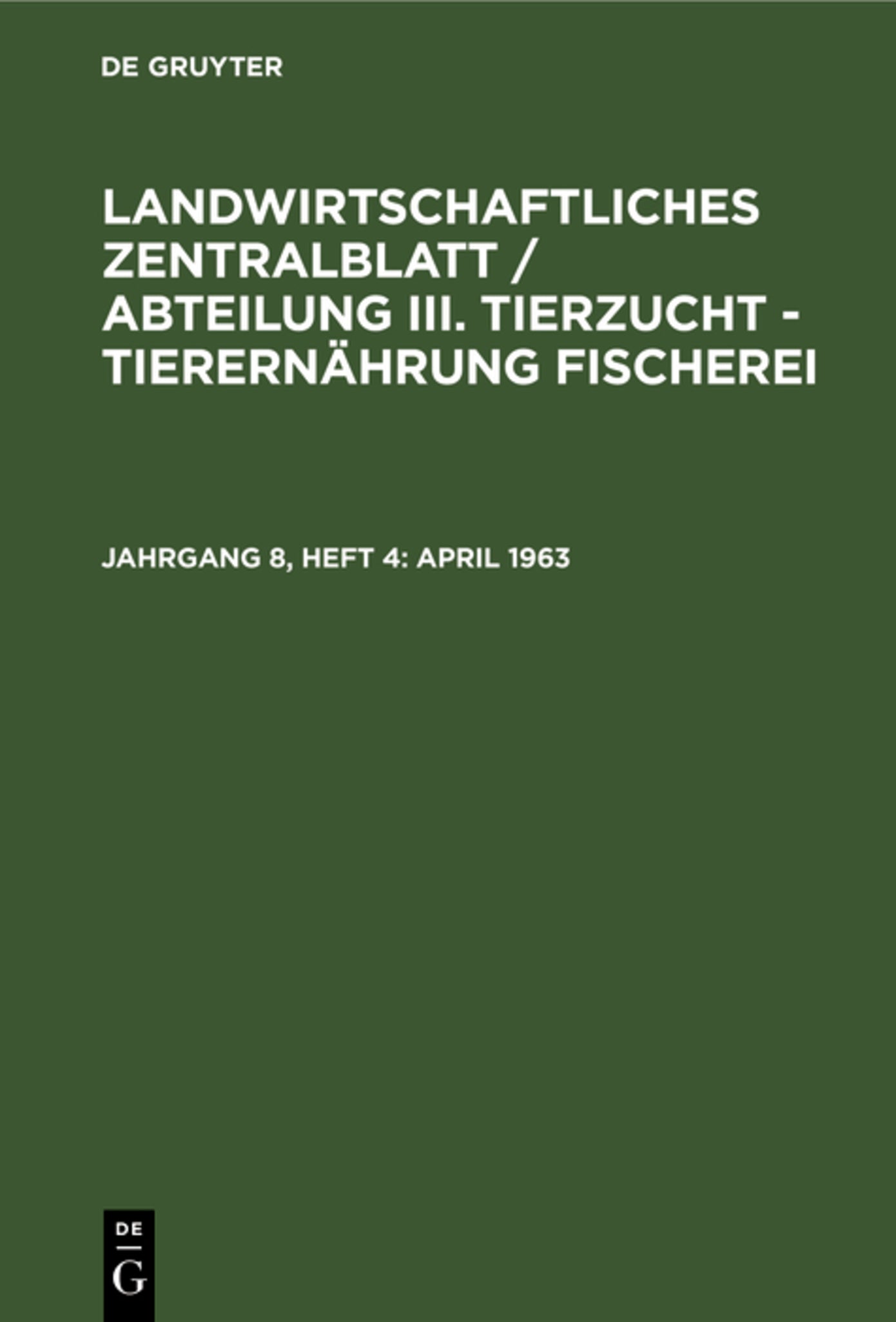 April 1963